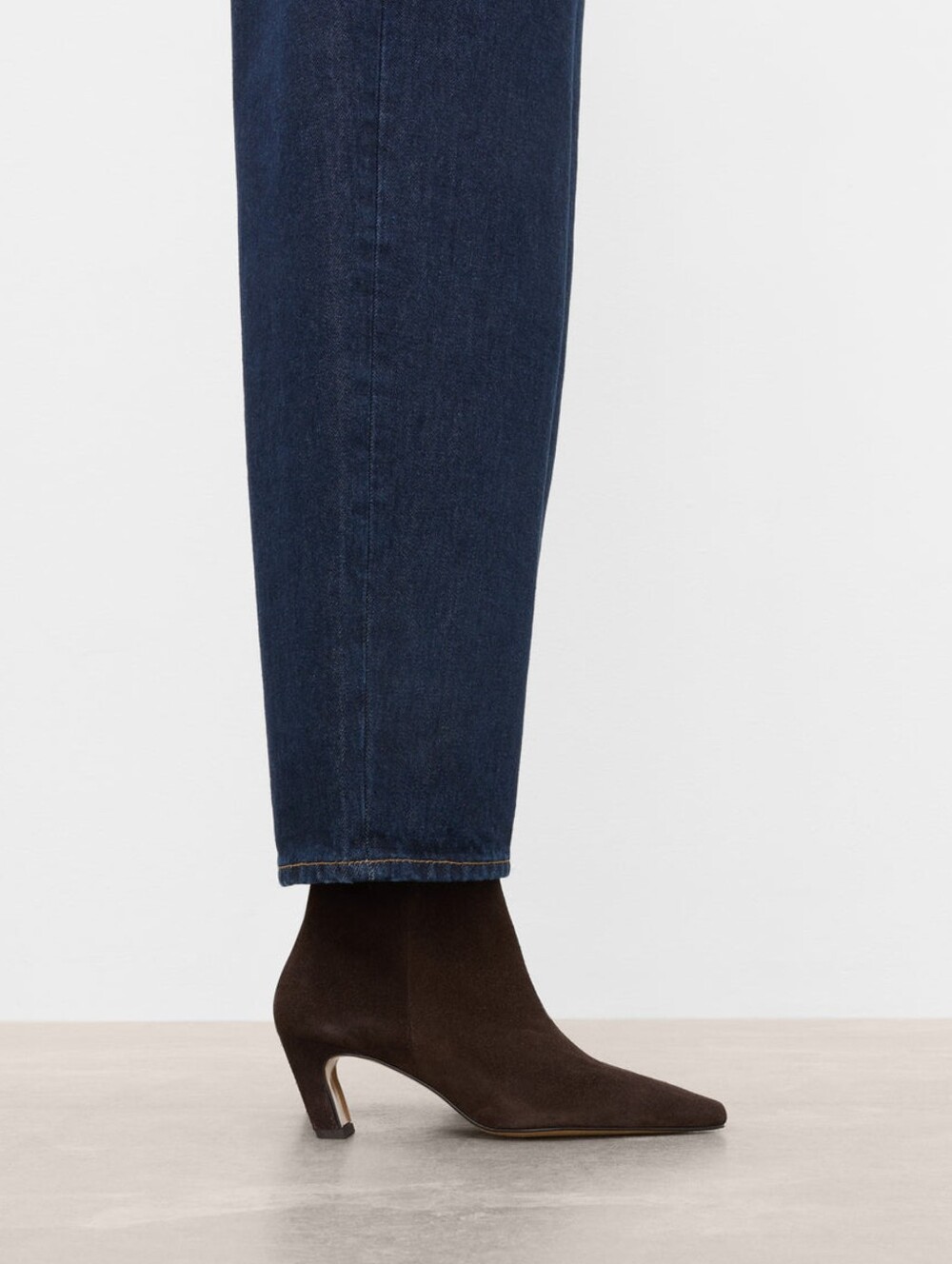 EUC Flattered Xena Suede Boots in Chocolate Brown